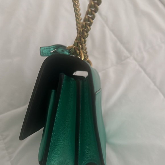 Saint Laurent Metallic Monogram Sunset Bag - Picture 8 of 16